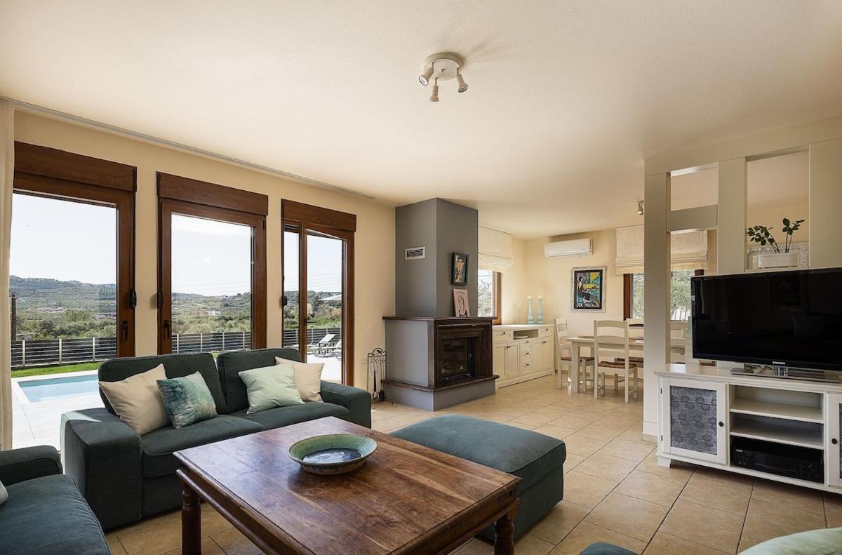 Olive Garden Villa Chania Ханья Экстерьер фото